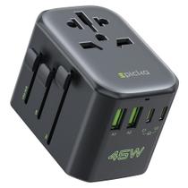 Adaptador de viagem EPICKA Pulse 45W com carregamento rápido PD