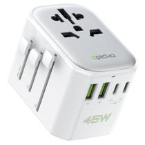 Adaptador de viagem EPICKA Pulse 45W com carregamento rápido PD