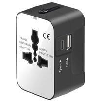 Adaptador de viagem MINGTONG Worldwide, tudo em um com portas USB Adaptador de viagem MINGTONG Worldwide, tudo em um com portas USB