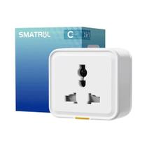 Adaptador De Viagem Universal 16A Tuya Smart Home Plug Sem Fio WIFI UK EU US Com Monitoramento De