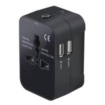 Adaptador de viagem Vishui Premium Universal com duas portas USB