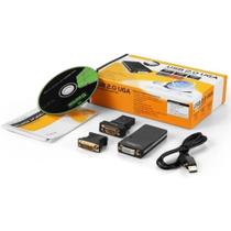 Adaptador De Vídeo Usb 2.0 X Vga Dvi Hdmi Multi Display Uga Adaptador De Vídeo Usb 2.0 X Vga Dvi Hdmi Multi Display Uga
