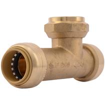 Adaptador deslizante FNPT SharkBite 3/4" Encaixe de pressão de latão