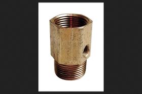 Adaptador Dial Ez de encaixe de tubulação de mangueira 3/4" MPT x 3/4" FPT x 1/8" FPT