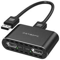 Adaptador DisplayPort DGYBDFC Dual 4K 120 Hz MST/SST Adaptador DisplayPort DGYBDFC Dual 4K 120 Hz MST/SST