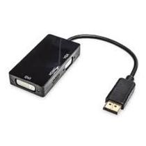 Adaptador Displayport Hdmi/Dvi/Vga 3X1