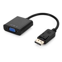 Adaptador Displayport M x VGA DB15F Adaptador Displayport M x VGA DB15F