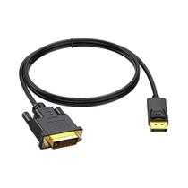 Adaptador DisplayPort para DVI de 1,8m - 1080p - para Monitor e Projetor