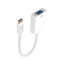Adaptador DisplayPort para VGA Conversor DP Macho para VGA Fêmea Compatível com Monitor, Projeto