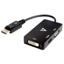 Adaptador DisplayPort x VGA HDMI DVI - T-Black Adaptador DisplayPort x VGA HDMI DVI - T-Black