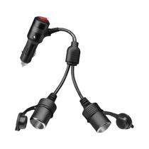 Adaptador Divisor De Acendedor De Cigarros Universal De 20cm Com Interruptor De Ligar/Desligar, 1 Adaptador Divisor De Acendedor De Cigarros Universal De 20cm Com Interruptor De Ligar/Desligar, 1