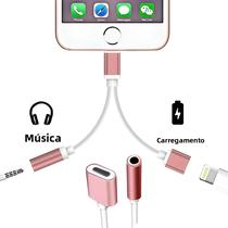 Adaptador Divisor De Cabo De Carregamento 2 Em 1 Para iPhone 14 13 12 11 pro Max Mini XS, De