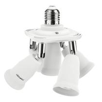 Adaptador divisor de soquete de luz DiCuno 5 em 1 E26 300W 250V Adaptador divisor de soquete de luz DiCuno 5 em 1 E26 300W 250V