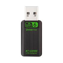 Adaptador Dongle USB WiFi6 Bluetooth 54 Dual Band 24G 5G AX900 Cartão De Rede Sem Fio Para Win10 11 Adaptador Dongle USB WiFi6 Bluetooth 54 Dual Band 24G 5G AX900 Cartão De Rede Sem Fio Para Win10 11