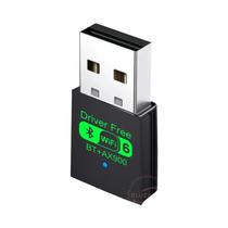 Adaptador Dongle USB WiFi6 BT5.4 AX900Mbps Para PC, Alto-falante, Mouse, Teclado, Receptor E Adaptador Dongle USB WiFi6 BT5.4 AX900Mbps Para PC, Alto-falante, Mouse, Teclado, Receptor E