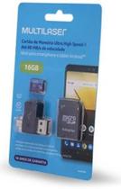 Adaptador Dual para Celular e USB com SD 16gb Classe 10 Adaptador Dual para Celular e USB com SD 16gb Classe 10