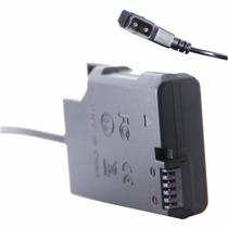 Adaptador Dummy MemoryTec EN-EL14 D-Tap compatível com Nikon D3100, D3200, D3300, D3400, D3500, D5100, D5200, D5300, D5500, D5600, P7700