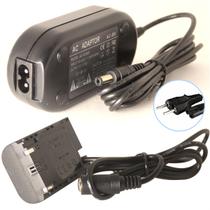 Adaptador Dummy TOMADA LP-E6 c Compatível com Canon 5D Mark II 5D Mark III 5D Mark IV 5DS 5DS R 6D 7D 60D 70D 80D 90D 7D Mark II R5 R6 R R8 e Mais