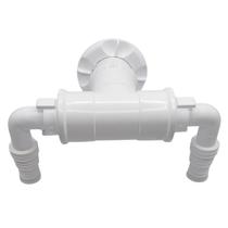 Adaptador Duplo Amanco para 2 Máquina Lavar tanquinho lava louça 40mm - 350725k120