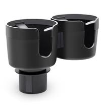 Adaptador duplo de germoplasma para porta-copos de carro para copos, telefones e garrafas