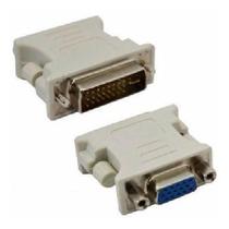 Adaptador Dvi 24+1 Pinos Macho Para Vga 15 Pinos Femea