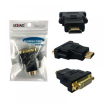 Adaptador Dvi Femea (24+1) Para Hdmi Macho Le-5511 - Lelong