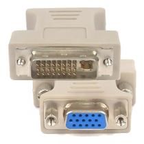 Adaptador DVI Macho X VGA Fêmea 24+5 - SOLUCAO