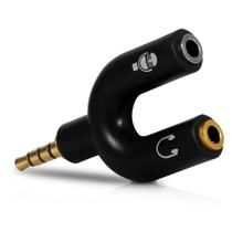 Adaptador e conver (Fone e Microfone) P3 X P2