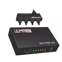 Adaptador e Duplicador Uma entrada HDMI para 4 Splitter Cabo Hdmi 1x4 Divisor Full Hd 1.4 3d Hub