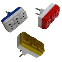Adaptador Elétrico Tomada Benjamin 3 Saídas T 10A UNIDADE Adaptador Elétrico Tomada Benjamin 3 Saídas T 10A UNIDADE