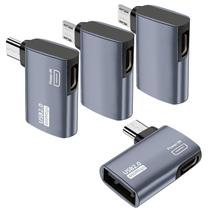 Adaptador Eletrônico AreMe OTG Micro USB 90 Graus Pacote com 4 Unidades Adaptador Eletrônico AreMe OTG Micro USB 90 Graus Pacote com 4 Unidades