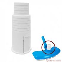 Adaptador em Abs para Aspirador de Piscina Branco Adaptador em Abs para Aspirador de Piscina Branco