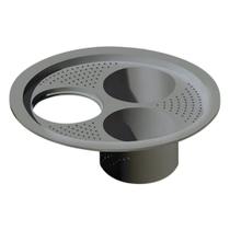 Adaptador em PVC para Fecha Ralo 3 Saídas 150mm Ralo Linear Adaptador em PVC para Fecha Ralo 3 Saídas 150mm Ralo Linear