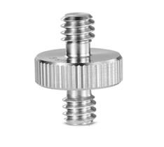 Adaptador em rosca macho/macho 1/4" parafuso tripé vídeo som