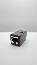 Adaptador Emenda Cabo Rede RJ45 Acoplador Conector Adaptador Emenda Cabo Rede RJ45 Acoplador Conector