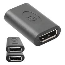 Adaptador emenda Displayport Fêmea x Displayport Fêmea Preto Wincabos