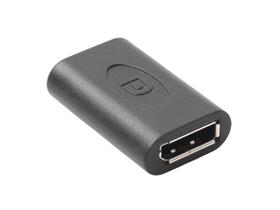 Adaptador emenda displayport fêmea x fêmea