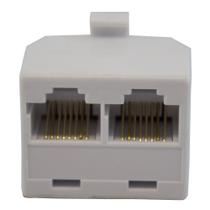 Adaptador Emenda T RJ45 Entrada 1 Macho Saída 2 Fêmeas 1538 Eletroexpress