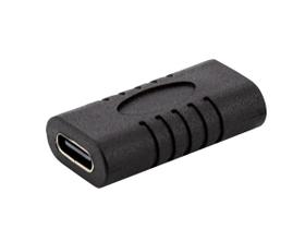 Adaptador emenda typec fêmea x fêmea Adaptador emenda typec fêmea x fêmea