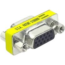 Adaptador Emenda Vga Femea X Femea Para Cabos Vga E Rgb