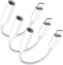 Adaptador Entrada de fone de ouvido AVIWIS Lightning para 3,5 mm para iPhone