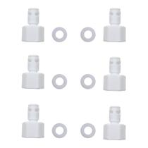 Adaptador ESHIONG 1/2 Fêmea NPT Thread para 1/4 OD Push (x6) Adaptador ESHIONG 1/2 Fêmea NPT Thread para 1/4 OD Push (x6)