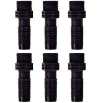 Adaptador Espigão Com Rosca Externa 3/4 Para Mangueira Kaztec Kit 06 Un