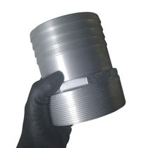 Adaptador Espigão Para Rosca Macho Em Alumínio 4 Polegadas Para Mangueira Londribor