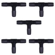 Adaptador Espigão Triplo Tê Rosca Externa 3/4 Mangueira 05Un