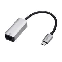 Adaptador Ethernet Amazon Basics Alumínio USB 3.1 Type-C para RJ45
