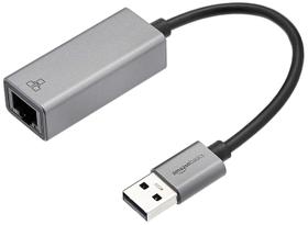 Adaptador Ethernet Gigabit USB 3.0 Amazon Basics - Alumínio