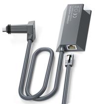 Adaptador Ethernet Starlink Gen 2 (1 unidade Plug and Play) Dongles Ethernet Star Link V2 Extensores com fio de interface RJ45 Adaptador Ethernet Starlink Gen 2 (1 unidade Plug and Play) Dongles Ethernet Star Link V2 Extensores com fio de interface RJ45