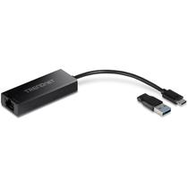 Adaptador Ethernet TRENDnet TUC-ET2G 2,5G USB-C para RJ-45 preto Adaptador Ethernet TRENDnet TUC-ET2G 2,5G USB-C para RJ-45 preto