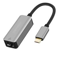 Adaptador Ethernet USB-C Gigabite 1000/100Mbps Versátil Adaptador Ethernet USB-C Gigabite 1000/100Mbps Versátil